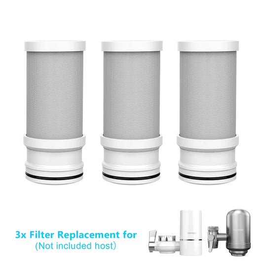 3X Replacement Filter for  Faucet Water Purifier