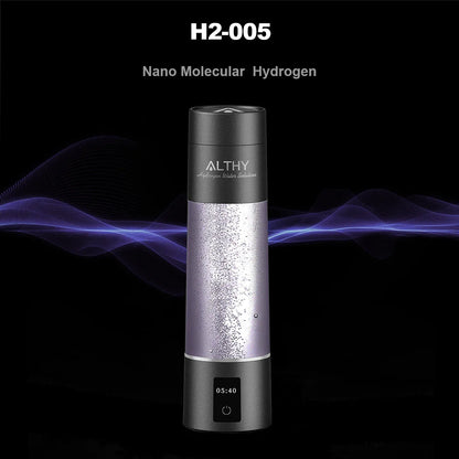 Performance Molecular Hydrogen Water Generator Bottle Dupont SPE&PEM Dual Chamber Lonizer + Charging&Time Display